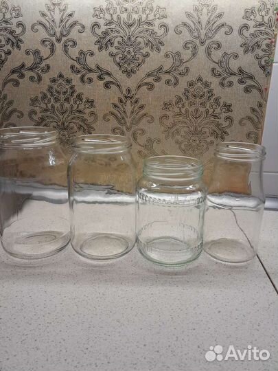 Банки стеклянные 1 литр бу
