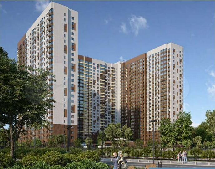 1-к. квартира, 34,3 м², 16/25 эт.