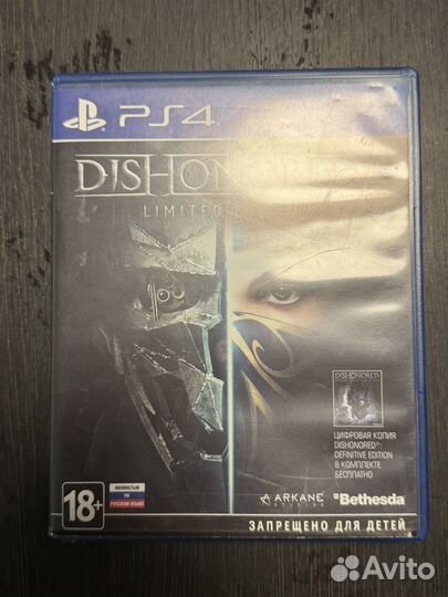 Dishonored 2 ps4
