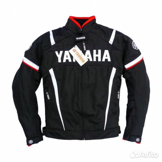 Мотокуртка Yamaha летняя черная