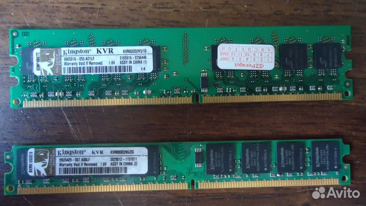 Оперативная память DDR2 kingston