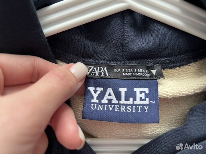 Худи свитшот Zara Yale s-m новая