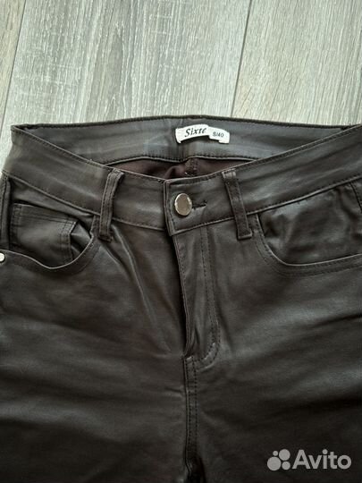 Кожаные джинсы