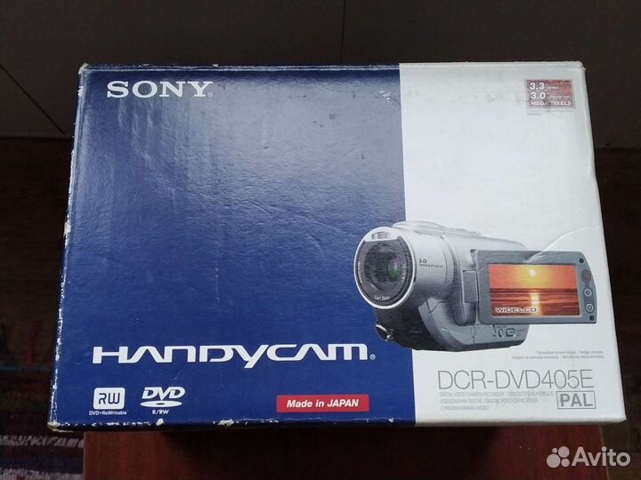 Видеокамера sony handycam