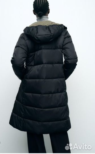 Длинная куртка Zara