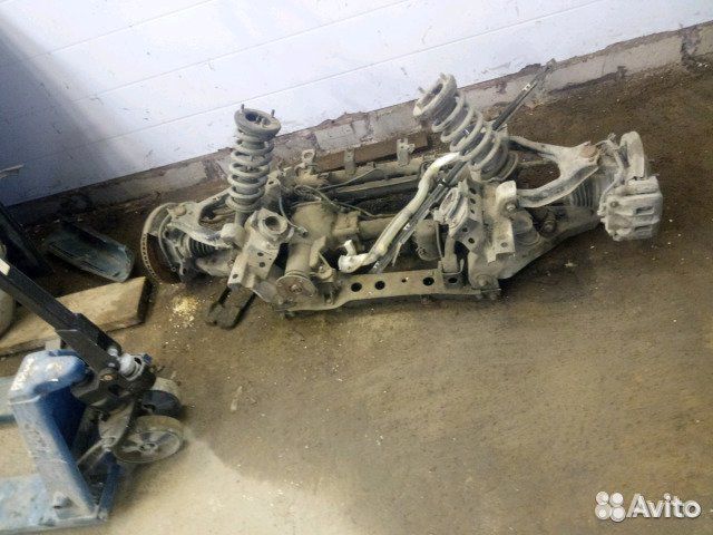 Подвеская задняя Mitsubishi Pajero 3 Montero