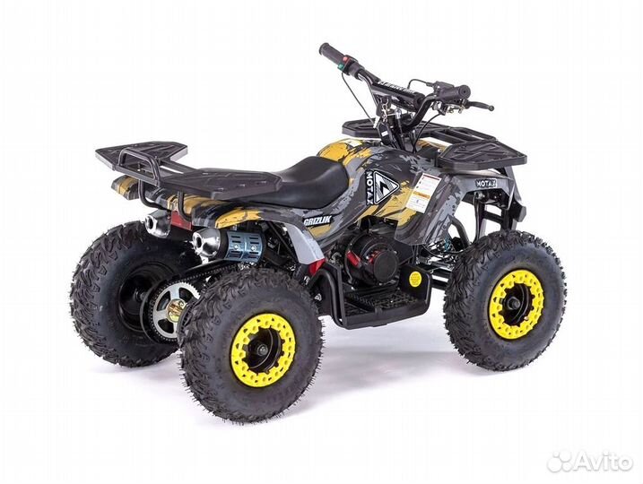 Детский квадроцикл Mini Grizlik X16 (PS, BW) motax