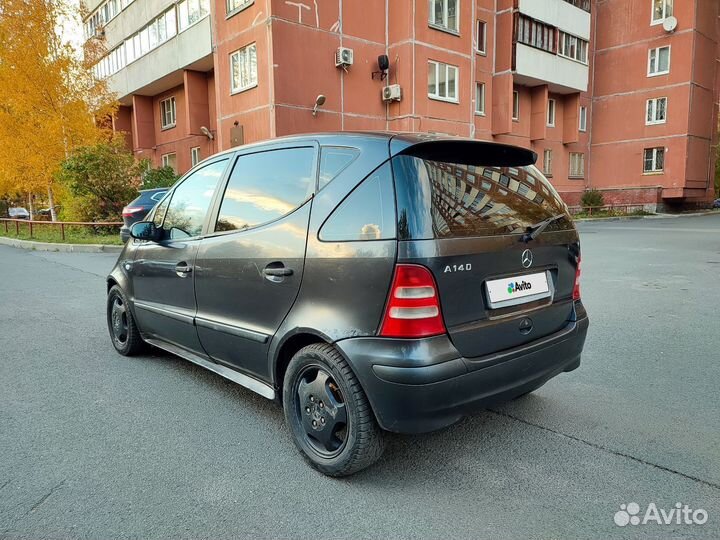 Mercedes-Benz A-класс 1.4 МТ, 2002, 202 000 км
