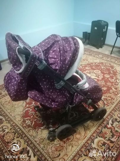 Санки на колёсах Nika Kids