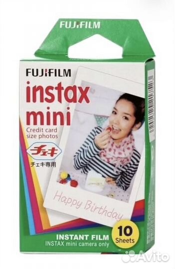 Картриджи fujifilm instax mini