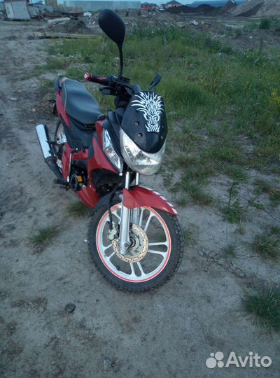 Мопед Storm indigo