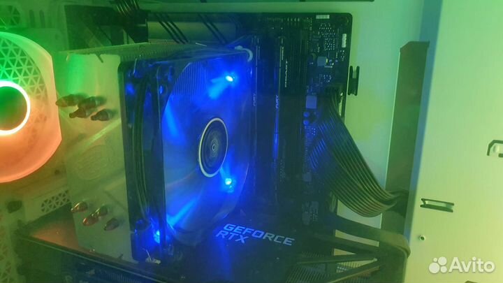 I7 10700f + Gammax 300 blue (socket 1200)