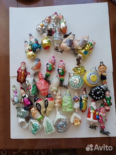 Елочные игрушки СССР