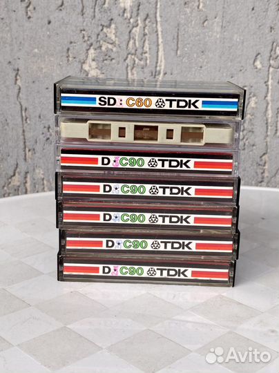 Аудиокассета TDK c90, Japan. 1972-77г