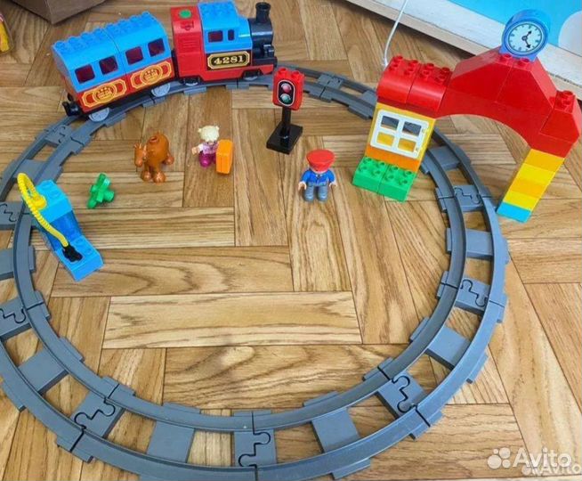 Лего Дупло оригинал 3 больших набора цена за всё