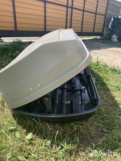 Автомобильный бокс на крышу бу