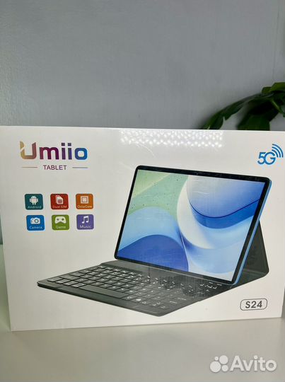 Планшет umiio s24 клавиатура+стекло