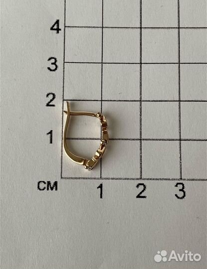 Золотая цепочка с кулоном 585 и серьгами