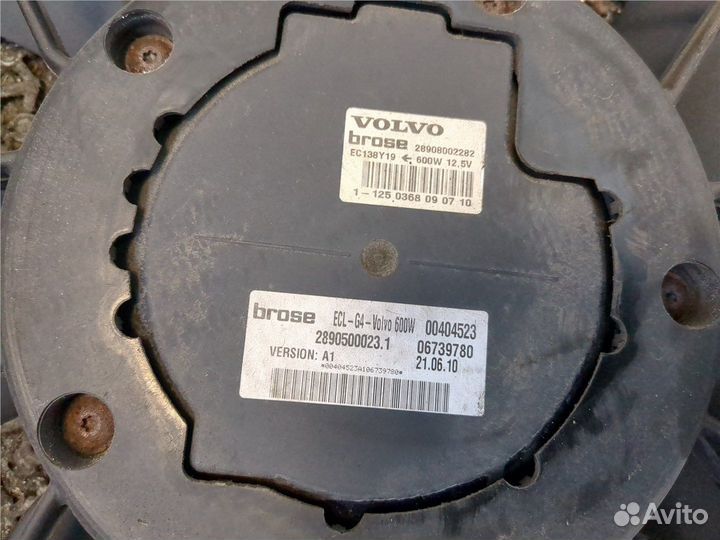 Вентилятор радиатора Volvo XC90, 2010