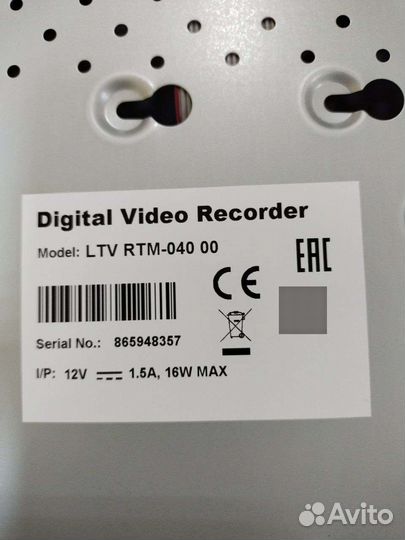 Видеорегистратор LTV RTM 040 00