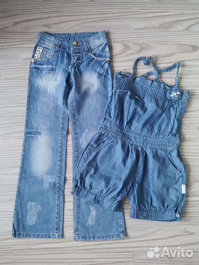 Вещи пакетом на девочку р128-134- Войчик, Лосан