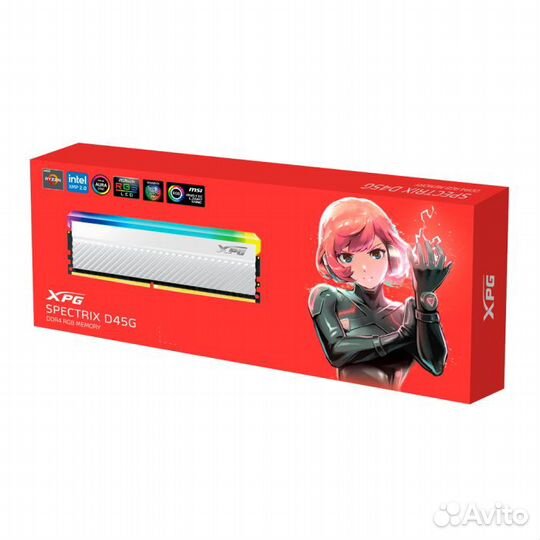 8GB adata DDR4 4133 dimm XPG Spectrix D45G RGB AX4