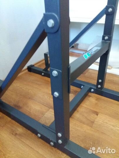 Стойка 3-в-1 турник брусья пресс HouseFit тренажер