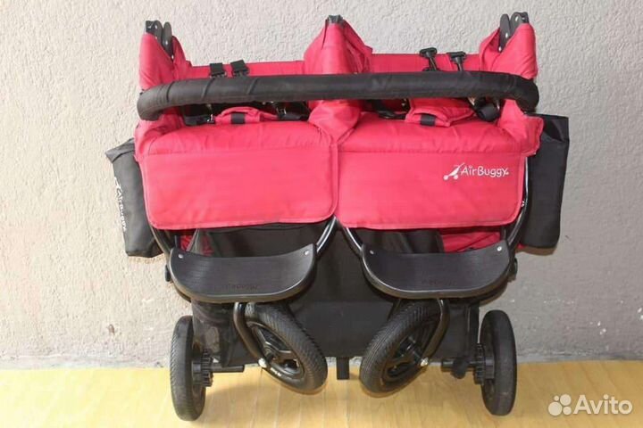 Лучшая прогулочная коляска для двойни Airbuggy