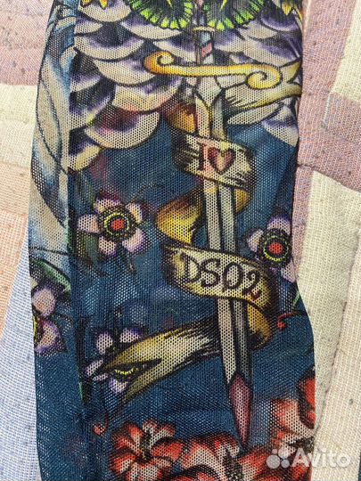 Тату рукава Dsquared