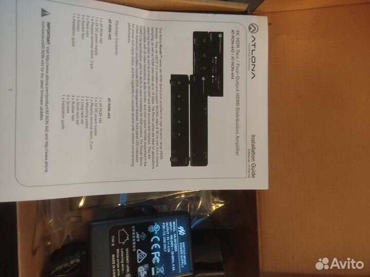 Усилитель-распределитель Atlona at-ron-442