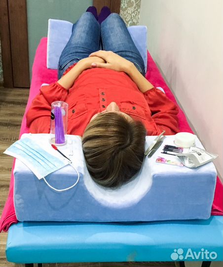 Подушка лешмейкера / подушка для наращивания ресни