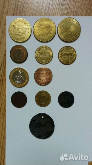 Памятные жетоны/медали/монеты