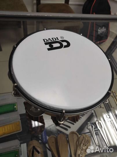 Dadi MT6-081W - тамбурин с пластиком круглый 8