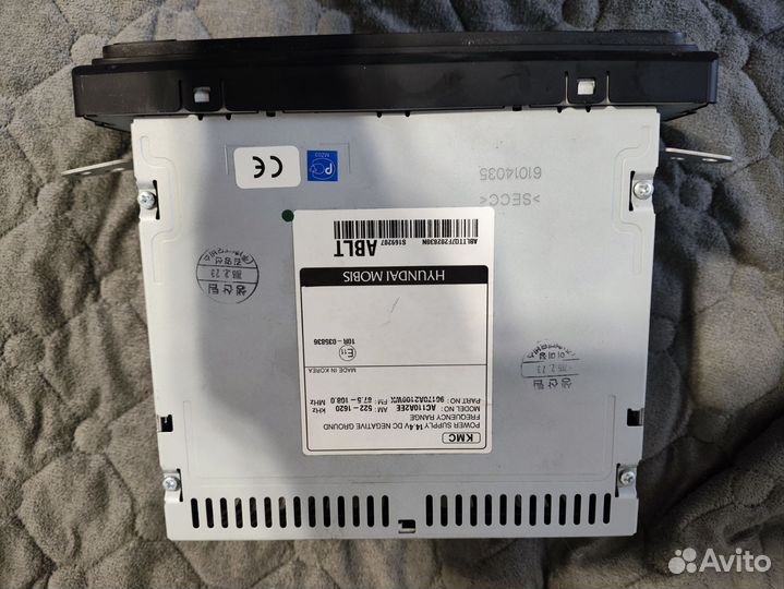 Штатная магнитола kia Ceed jd