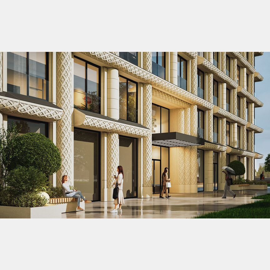 1-к. апартаменты, 44,5 м², 5/8 эт.