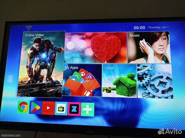 Приставка SMART tv Android 8+128