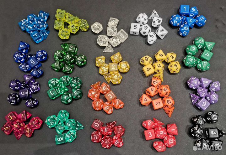 Дайсы для игры в днд
