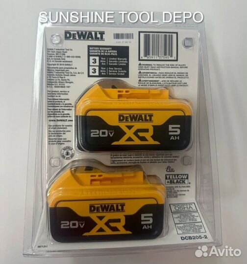 Шуруповерт DeWalt DCD999 USA