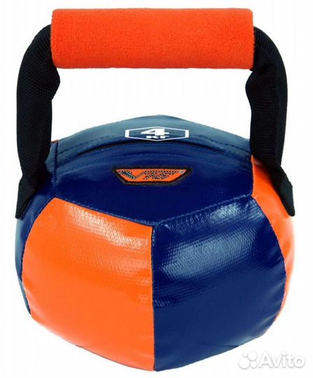 Гиря - медицинбол V76 4 кг/Эспандер кистевой