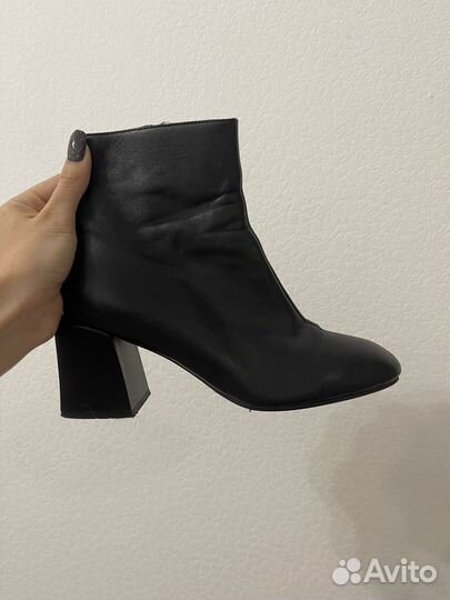 Ботильоны натуральная кожа