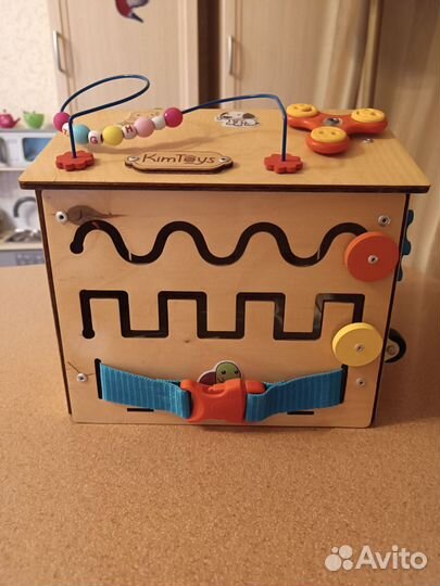 Бизиборд домик со светом