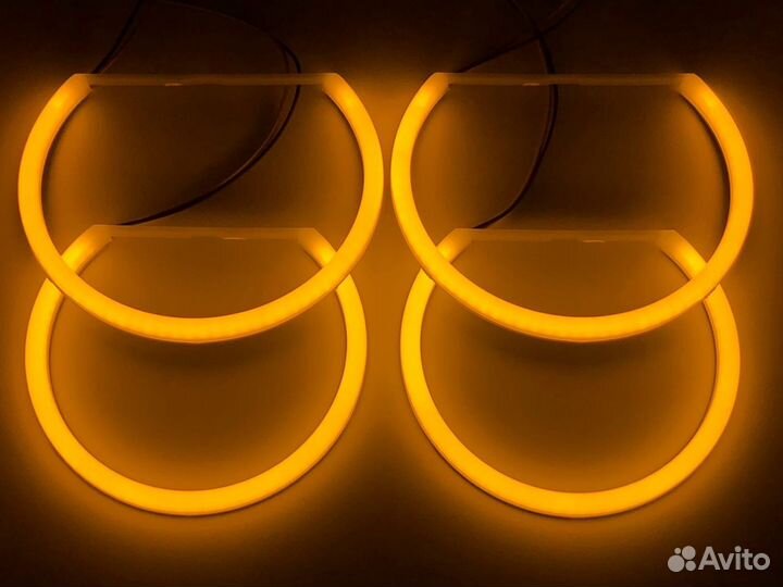 Ангельские глазки Cotton LED BMW E46 (без линз)