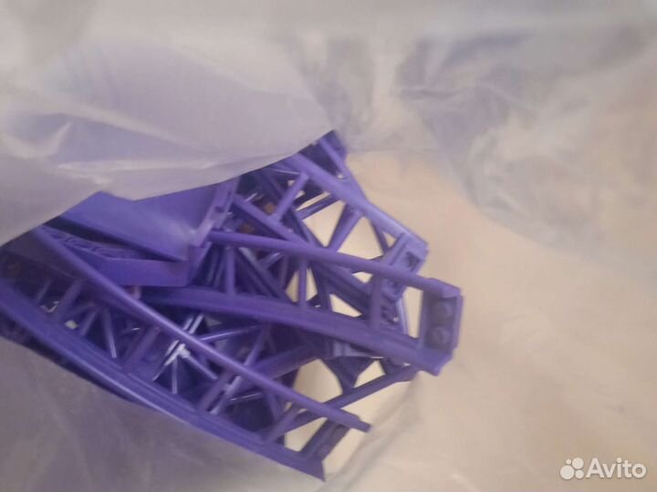 Лего фиолетовый цвет 150 грамм