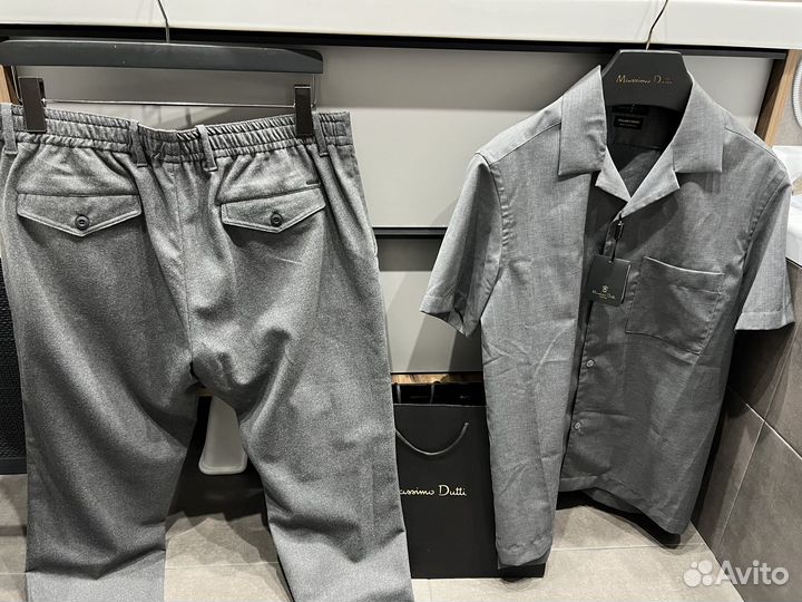 Massimo dutti брюки и рубашка (М-42)