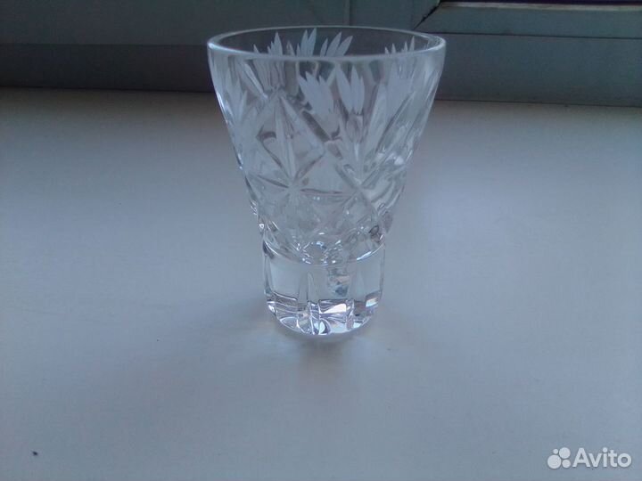 Хрустальные рюмки 10 штук (СССР)