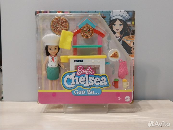 Игровой набор Barbie Mattel Chelsea пиццерия новый