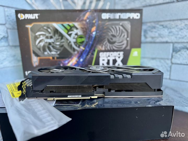 Видеокарта Rtx 3080 10GB Palit GP/Пломба