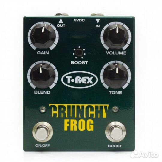 T-REX Crunchy Frog педаль эффектов Overdrive