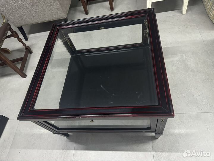 Столик тумба стеклянный Fosato Италия