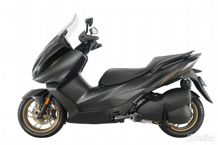 Макси-скутер Zontes ZT350-E matte-black новый
